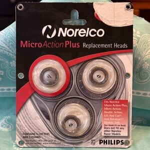 Norelco MicroAction Plus HQ4 Replacement Shaving Hesds